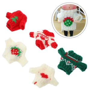 5 Pcs Doll Sweater Kids Dressing up Costumes Toy Baby Clothes Ornaments - Picture 1 of 12