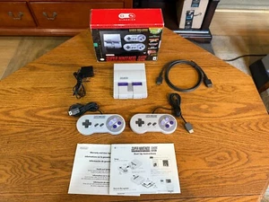 Super Nintendo SNES Mini Console Classic Edition CLV-201 Original Box Works!! - Picture 1 of 23