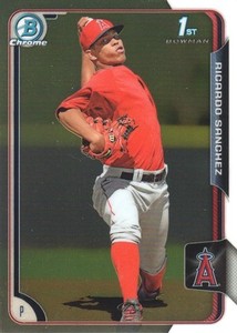 2015 Bowman Chrome Prospects #BCP147 Ricardo Sanchez Angels