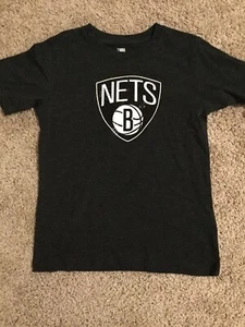 NBA Brooklyn Nets T-Shirt Boys X Small XS 4/6 Tee NWT - Picture 1 of 2