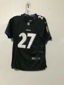 NWT NFL Size M 10/12 Nike Authentic Stitched Jersey Players On Field Ravens Kids - Picture 1 of 10