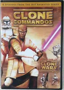 STAR WARS THE CLONE COMMANDOS ANIMATED DVD 2009 WARS EXCELLENT CONDITION - Picture 1 of 1