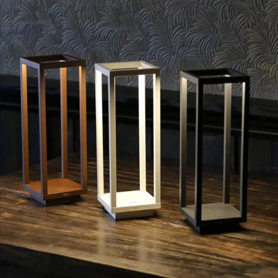 IP54 Impermeable Lámpara de Mesa LED Inalámbrica con Sensor Táctil, 3 Níveis de Brilho, Foto 1 de 4