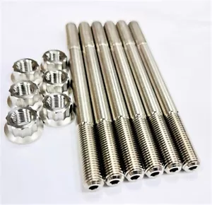 Polaris RZR Pro XP XP-4 Ti Cylinder Head Studs Strongest TITANIUM Stud Bolt Kit - Picture 1 of 6