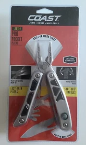 Coast LED150 Silver Pro Pocket Pliers C5899CP  - Picture 1 of 2