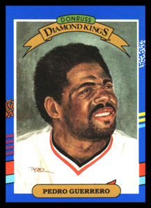 1991 Donruss #25 Pedro Guerrero St. Louis Cardinals