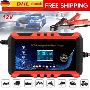 12V Intelligente KFZ Auto Batterie Ladegerät Impuls Reparatur Akku StarthilfeDHL - Bild 1 von 10