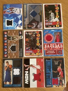 NBA TOPPS JERSEY CARD LOT - See Description for Details - Picture 1 of 2