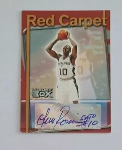 2004-05 Topps caja de lujo Romain Sato San Antonio Spurs Xavier 09/75 - automático - Imagen 1 de 2