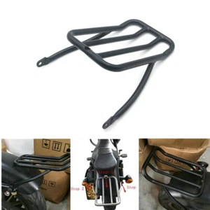 Bastidor de equipaje negro picado guardabarros para Harley Sportster XL883N 09-18 - Imagen 1 de 10
