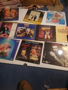 10 Laser Discs Classic Movies Lot - Imagen 1 de 23