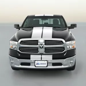 8" VINYL RALLY STRIPES RACING STRIPE + BONUS KIT For DODGE RAM 1500 2500 3500 - Picture 1 of 4