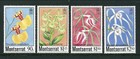 Montserrat Scott #554-557 MNH Orchids Flowers FLORA CV$4+
