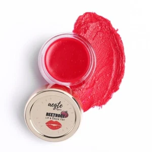 Aegte Organics Beetroot Lip & Cheek Tint (Real Beetroot & Tomato Extracts) 5 gm - Picture 1 of 4
