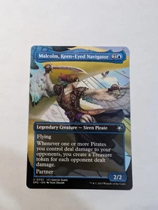 Malcolm, Keen-Eyed Navigator - Special Guests - Borderless - (0002) - NM - Picture 1 of 2