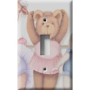 SnazzySwitch Bär Ballett Deko Lichtschalter Platte Abdeckung - Bild 1 von 24