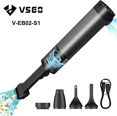 VSGO V-EB02-S1 Portátil Eléctrico Coche Aspirador Fotografía Soplador Limpieza  Foto 1 de 4