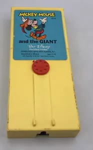 Vintage Fisher Price Visore Film Film Disney 474 TOPOLINO e il GIGANTE - Foto 1 di 2