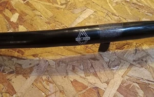 Vintage Gary Fisher Black Steel 545 mm x 25.4mm Handlebar - Picture 1 of 10