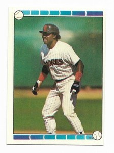1989 O-Pee-Chee Sticker Tony Gwynn San Diego Padres Sticker 109 Eckersley BACK