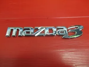 con emblema cromado para Mazda 3 logotipo insignia signo símbolo si443 - Imagen 1 de 5