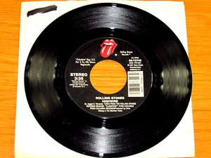 ROLLING STONES 45 RPM - ROLLING STONES 73742 "HIGHWIRE" + "2000 LIGHT YEARS..." - Picture 1 of 2