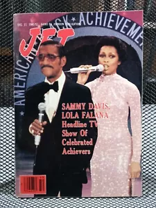 Sammy Davis Falana Achievement Racial Black Americana JET Magazine Dec 11 1980 - Picture 1 of 1