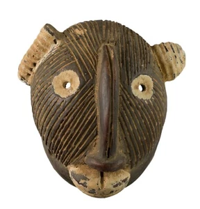 African Passport Mask - Zoomorphic Pottery - Ritual Earthenware - 880 - Picture 1 of 5
