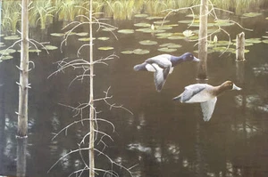 **RARE** ROBERT BATEMAN 2009 Canada GICLEE 25th ANN Habitat Print,4/99 **RARE** - Picture 1 of 6