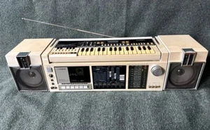 FISHER SC-300K Stereo Portable Music Composer Boombox Keyboard Synthesizer TOP ! - Bild 1 von 23