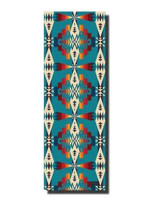 YOGA FIT PRACTICE Pendleton X Yune Yoga Tucson Turquoise Mat 5mm