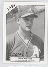 1990 Frank Chong Modesto A's Michael Messerly
