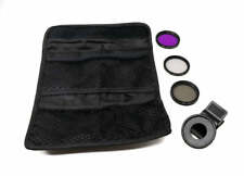 Filter UV CPL Fld Set 1 15/32in Lens Kit with Clip Bag IN Black