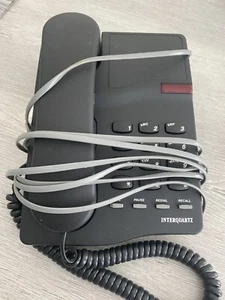 Interquartz Gemini podstawowa słuchawka telefoniczna (szara) - Zdjęcie 1 z 2