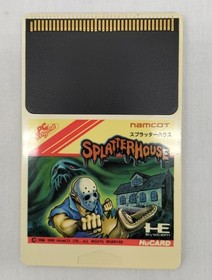 Pc Engine Software Splatterhouse Namcot FMY82