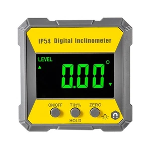 Durable Digital Angles Gauges Protractor Inclinometer with Base IP54 - Picture 1 of 8