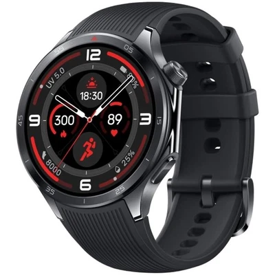 OnePlus Watch 3 46mm Smartwatch obsidian titanium Farbdisplay Bluetooth WLAN GPS