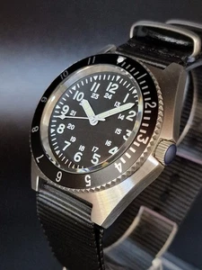 Seiko VH31 43mm Military (Type 2) Special Forces 300m Divers Watch by Cooper - Picture 1 of 19