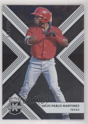 2018 Panini Elite Extra Edition /999 Julio Pablo Martinez #128 - Image 1 of 2