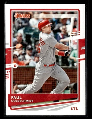 2020 Donruss Paul Goldschmidt #127 Old Donruss logo on back - Image 1 of 2