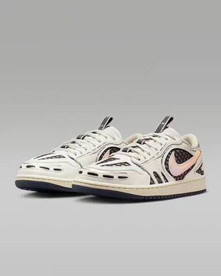 Nike WMNS Air Jordan 1 LOW Method of Make "Sail/Coconut Milk" HQ2186-100 New - Image 1 of 4