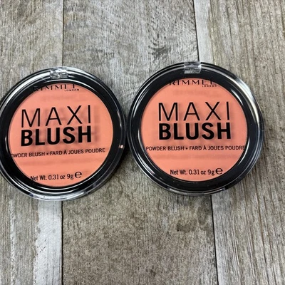 2 Pack~Maxi Blush Powder - 004 Sweet Cheeks by Rimmel London for Women - 0.31 oz - Image 1 of 2