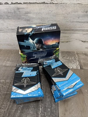 Lote de 26 paquetes de tarjetas 1997 sin abrir Starship Troopers Inkworks con caja Foto 1 de 4