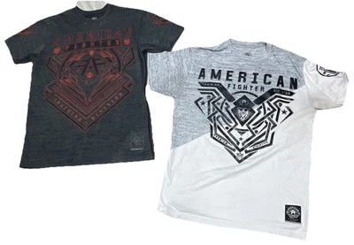 American Fighter T Shirts Bundle (lot Of 2) Men’s Medium Has Small Stains - Изображение 1 из 4