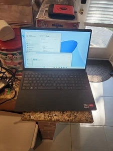 Dell Inspiron 15 3535 Full HD Laptop PC AMD Ryzen 5, 8GB 512GB SSD Camera Win 11 - Picture 1 of 6