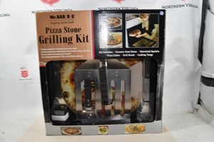 Mr.Bar-B-Q Pizza Stone Grilling Kit NEW In Box (5245F) - Picture 1 of 4