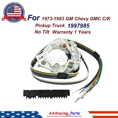 For 1973-1983 GM Chevy GMC C/K Pickup Truck Turn Signal Switch No Tilt 1997985 Foto 1 de 4