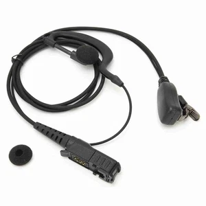 WalkieTalkie Headphone G Shape Earpiece And Mic For XIR P6620/P6600/ FY - Zdjęcie 1 z 24
