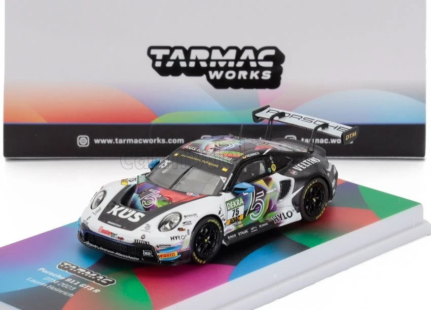 1/64 TARMAC - PORSCHE - 911 992 GT3 R TEAM KUS BERNHARD N 75 DTM T64-084-23DTM75 - Immagine 1 di 1