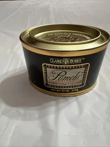Vtg 1990 Claire Burke Pomelo Simmering Crystals Tin Fragrance for Simmer Pot - Picture 1 of 6